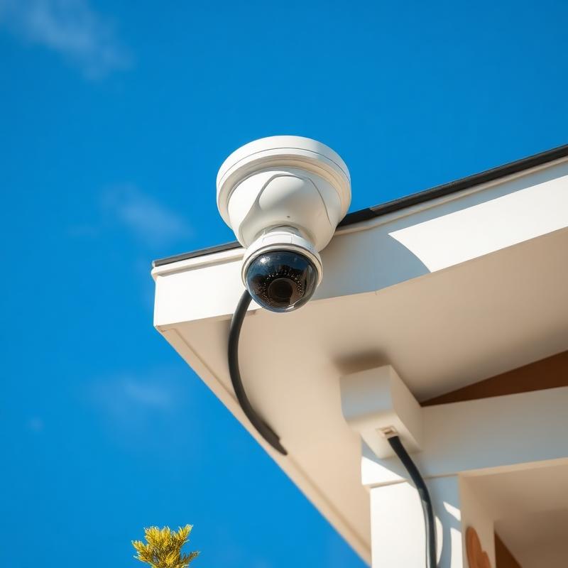 Instalação de câmeras em residência de alto padrão