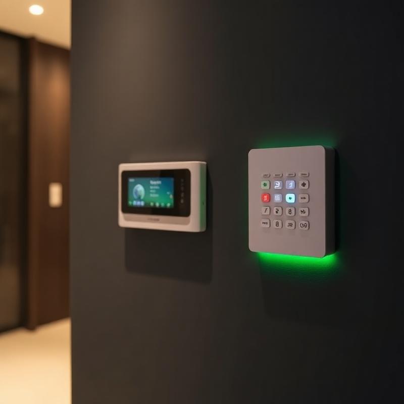 Alarme e automação integrados